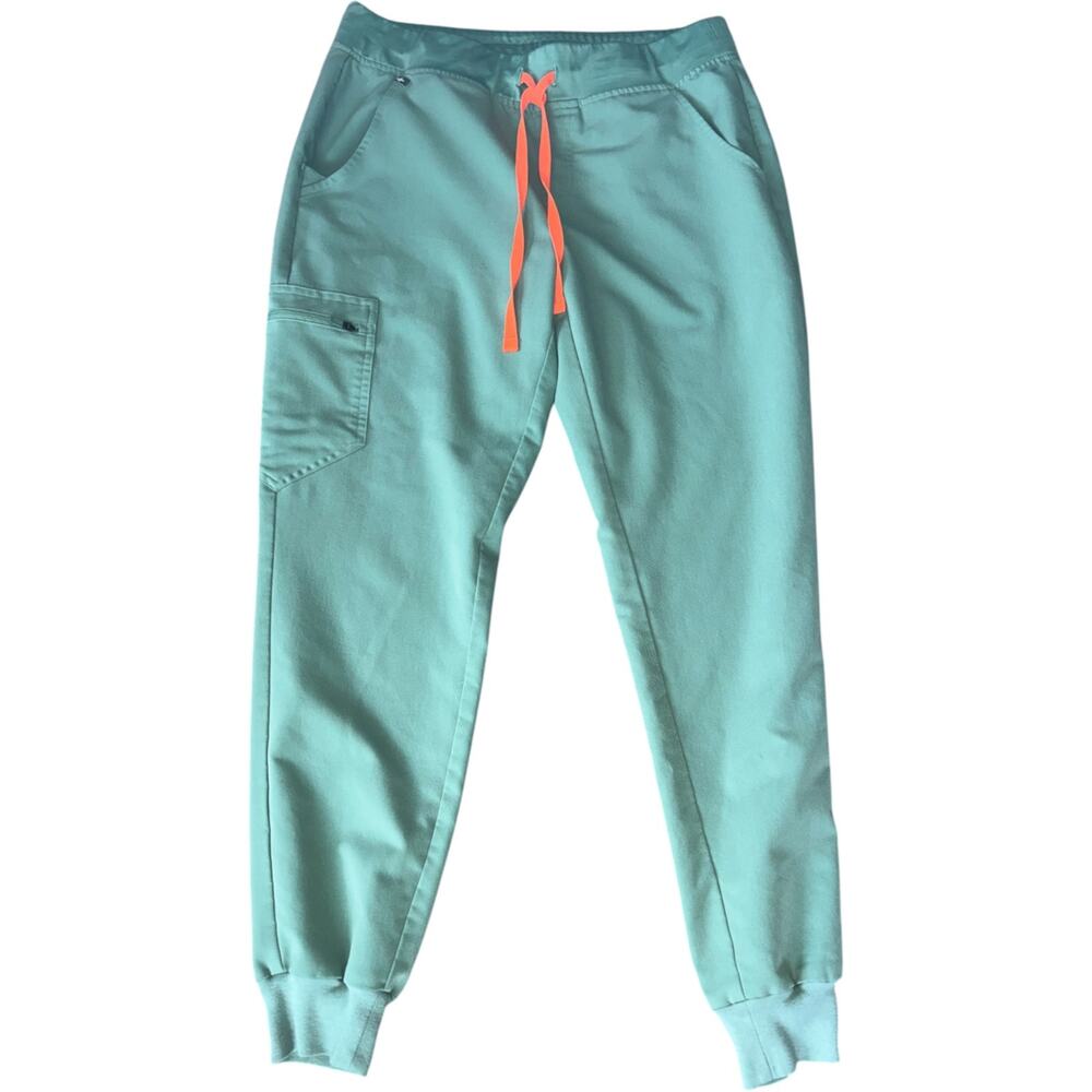 NWOT Figs Zamora Jade Green Discontinued PO# 1770 Scrub Jogger Size Medium